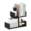 Furinno Hermite Wooden Desktop Bookshelf Storage Organizer for Home and Office Supplies - Thumbnail Image 4