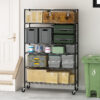 Furinno Wayar 6-Tier Metal Storage Shelf Rack, 48 x 18 x 78 - Thumbnail Image 6